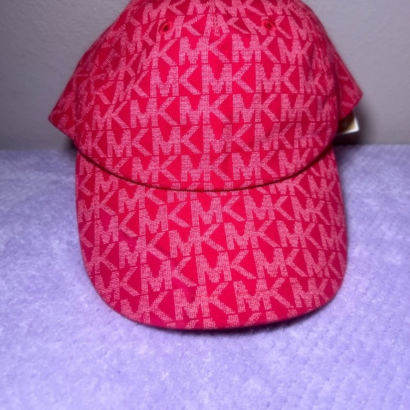 💖NWT Michael Kors Signature Logo Cap - Picture 2 of 6